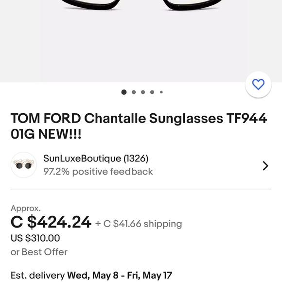 Tom Ford women’s sunglasses - Picture 4 of 7